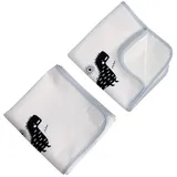 PuckDaddy Ersatz-Frotteebezüge Hedda, 2er-Set, Dino