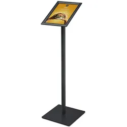 SHOWDOWN Displays Showdown Menüboard Design Standard DIN A4 - Gehrungsecken - Aluminium/Stahl - Schwarz