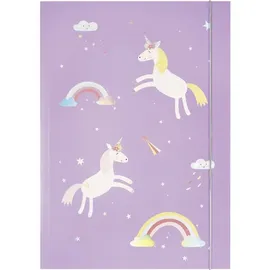Folia Sammelmappe A3 Unicorn