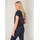 Base Level T-Shirt Tilly mit V-Ausschnitt blau 4XL (48)