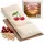 strauss home Strauss Home® Kirschkernkissen groß – mikrowellengeeignetes Wärmekissen – gegen Verspannungen von Nacken und Schultern oder Koliken – natürliche Kirschkerne – abnehmbarer, waschbarer Bezug – 20x50 cm