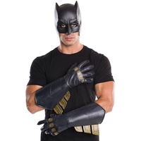 Rubie's Official Batman-Stulpenhandschuhe aus Dawn of Justice, Kostüm für Erwachsene