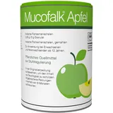 Mucofalk Apfel, hochwertige Flohsamenschalen, Arzneimittel bei Darmbeschwerden wie z.B. chronischer Verstopfung oder unterstützend bei Durchfall, als Granulat in der Dose, Apfelgeschmack, 150 g