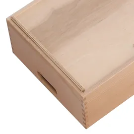 Zeller Present Holzkiste 40 x 30 x 15 cm 1-tlg. beige