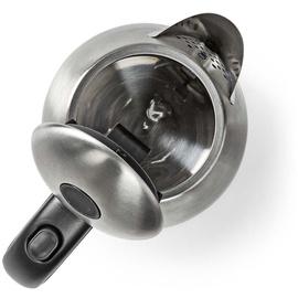 Nedis Wasserkocher - 1.7 l - Edelstahl - - Um 360 Grad drehbar - Verdecktes Heizelement - Strix Controller - Boil-dry protection