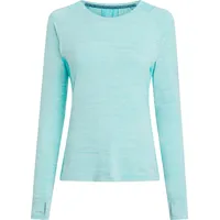 Energetics Damen Evii L/S Langarmshirts, Melange/Mint Dark/Mi, XS