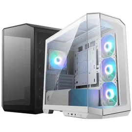 MSI MAG PANO M100R PZ Midi Tower Gaming Gehäuse, Echtglas Seitenfenster, Schwarz