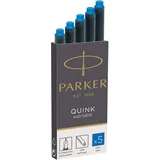 Parker Tintenpatronen für Füller königsblau 5 St.
