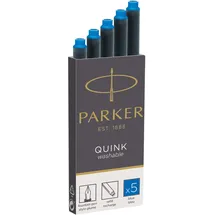 Parker Tintenpatronen für Füller königsblau 5 St.