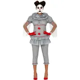 FIESTAS GUIRCA Teuflischer Clown Kostüm für Damen