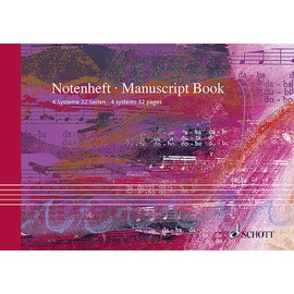 Schott Music Notenheft Din A5 quer
