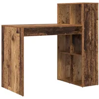 VidaXL Schreibtisch Altes Holz Holzwerkstoff Standard Stauraum