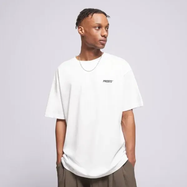 PROSTO T-SHIRT GRAPHIC WEAR THE STREET - Weiß - XL