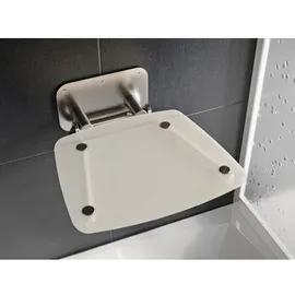 Ravak OVO Duschklappsitz Klappsitz Durchscheinend Weiß