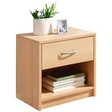 P & B Nachtkommode & holzfarben , Maße (cm): B: 39 H: 41 T: 28.0