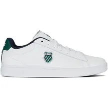 K-Swiss Kswiss Men's Court Shield Ii,Wht/Rainfrst/Peacot,40EU