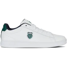 K-Swiss Kswiss Men's Court Shield Ii,Wht/Rainfrst/Peacot,40EU