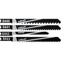 WOLFCRAFT Stichsägeblätter Set 10 Stück