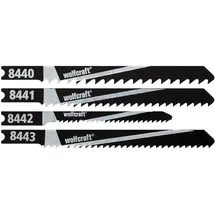 WOLFCRAFT Stichsägeblätter Set 10 Stück