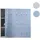 Mendler Schließfach Boston T829, Schließfachschrank Wertfachschrank Spind, Metall 18 Fächer ~ blau
