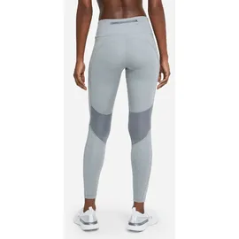 Nike Epic Fast Women's Mid-Rise Pocket Running Leggings 084 smoke grey/htr/reflective silv L