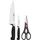 Zwilling Vier Sterne Messerset 3-tlg. Schwarz/Silber