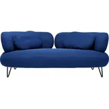 Kare Sofa Peppo 2-Sitzer, Blau 182cm