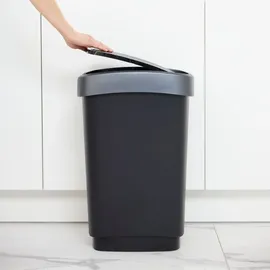 Rotho Twist 25 l schwarz/silber