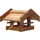 Luxus-Vogelhaus Solides Eiche-Vogelfutterhaus Basis