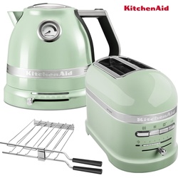 KitchenAid Artisan Wasserkocher + Toaster Pistazie