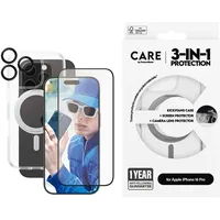 Panzer Glass CARE by PanzerGlass Feature 3-in-1 Ceramic iPhone 16 Pro