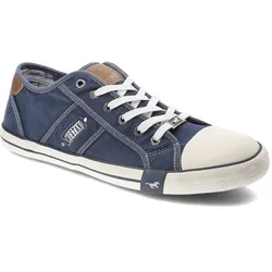 Blaue Turnschuhe Mustang Leichte Herrenschuhe, 45