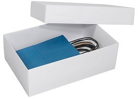 BUNTBOX XL Geschenkboxen 8,6 l weiß 34,0 x 22,0 x 11,5 cm