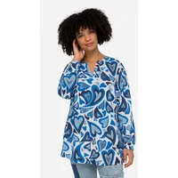 Angel Of Style by Happy Size Angel of Style Tunika in mittelblau | Gr.: 54