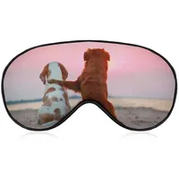 Schlafmaske, Beagle-Hund, Schlafmaske für Männer, Frauen, Teenager, Kinder, Nachtschlafmaske und Augenbinde, blockiert Licht, weicher Komfort-Augenschutz, Abdeckung für Reisen, Yoga, Nickerchen