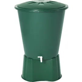 GARANTIA Regentonne rund 210 l grün