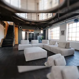 KAWOLA Modulsofa WIOLO SOFT 6 Module 6 Rückenkissen Cord hellgrau