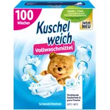 Kuschelweich Vollwaschmittel Pulver - für 100 Wäschen, hautverträglich, mikroplastikfrei, vegan - 5,5 kg - Sommerwind