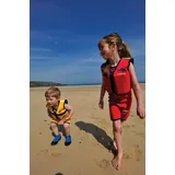 Kinder-Schwimmweste aus Neopren, Rot/Gelb Red/Yellow, Konfidence Jacket Größe: 12-16 kg (2-3 Jahre), Brustumfang 56 cm