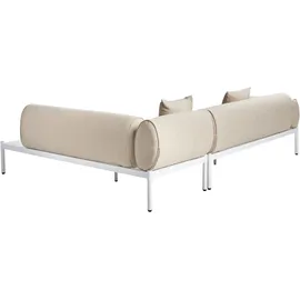 Beliani Rasiglia Loungeset 5-Sitzer beige
