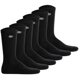 Lacoste Tennissocken 6er Pack Schwarz 35-38