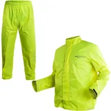 A-Pro Regenjacke Motorrad Regenkombi Regenhose Wasserdicht Regenanzug Fluo XXL - XXL