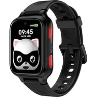 LAGENIO K9 4G Kid Smartwatch AI mit GPS und Telefon, AMOLED, 1,78 Zoll für Kinder mit Video, robust, Schulmodus, wasserdichte IP68-Smartwatch für Kinder ab 6 Jahren-Schwarz