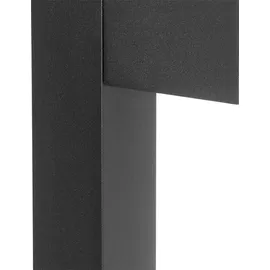 QAZQA Stehende Außenlampe Aluminium 65 cm IP44 Lieferumfang GU10 schwarz