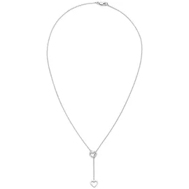 s.Oliver Y-Kette Open Heart Silber