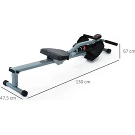 Homcom Rudergerät Rudermaschine Heimtrainer Fitness