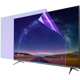 JQZWXX Anti-Glare TV Bildschirmschutz 43-75Zoll, Blaulichtfilterfolie, UV-Schutz, Mattierte Schutzfolie für Innen Und Außenbereich,75in1682x966mm