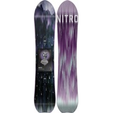 Nitro Dropout 22 All-Mountain Freeride Powder Boards Power Pods Carvingboard Snowboard, Multicolour, 156
