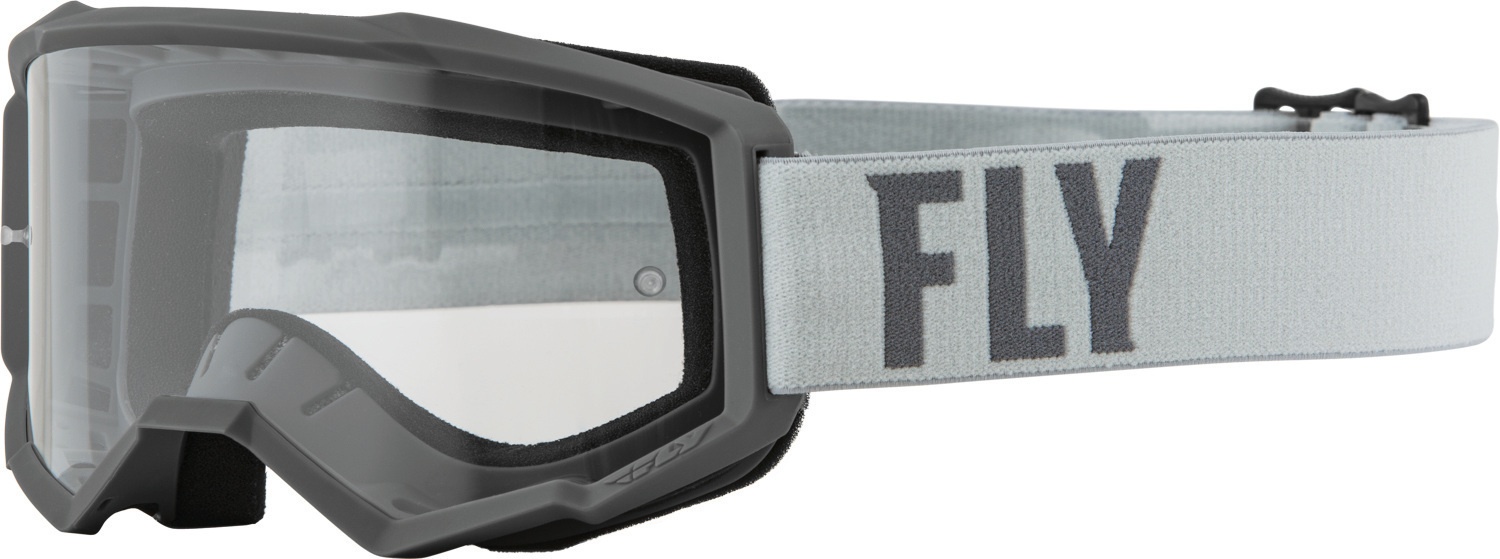 Fly Racing Focus Motorcrossbril, grijs