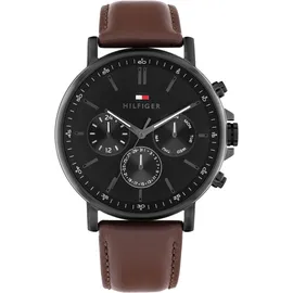 Tommy Hilfiger Multifunktionsuhr TYSON Leder 40 mm 1710704